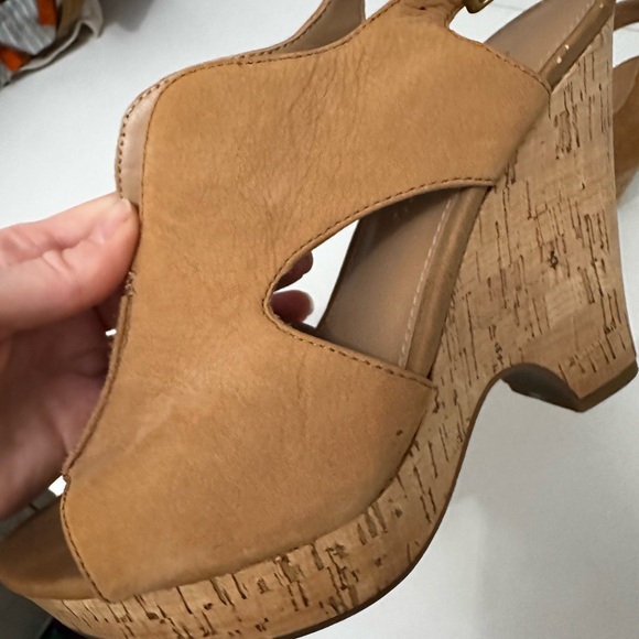 Franco Sarto Wedge Sandal in Tan - Picture 10 of 13